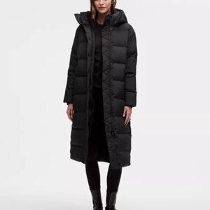 lululemon athletica Black Puffer Coat